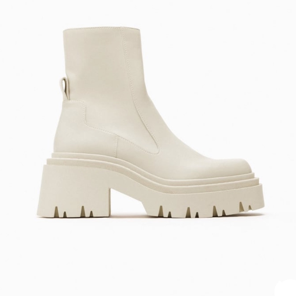 Zara Lug Sole Ankle Boots